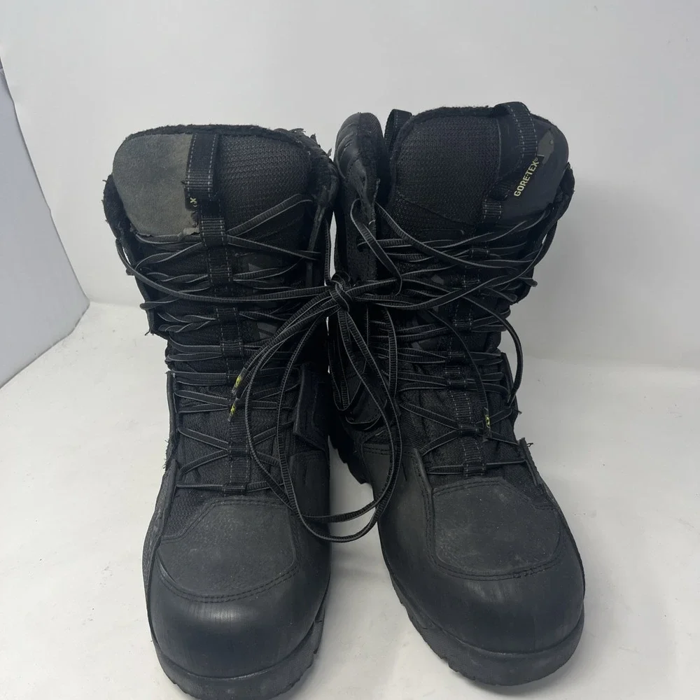 Klim Arctic GTX Black Winter Boots Men's Size 10 Gore-tex Thinsulate 3093